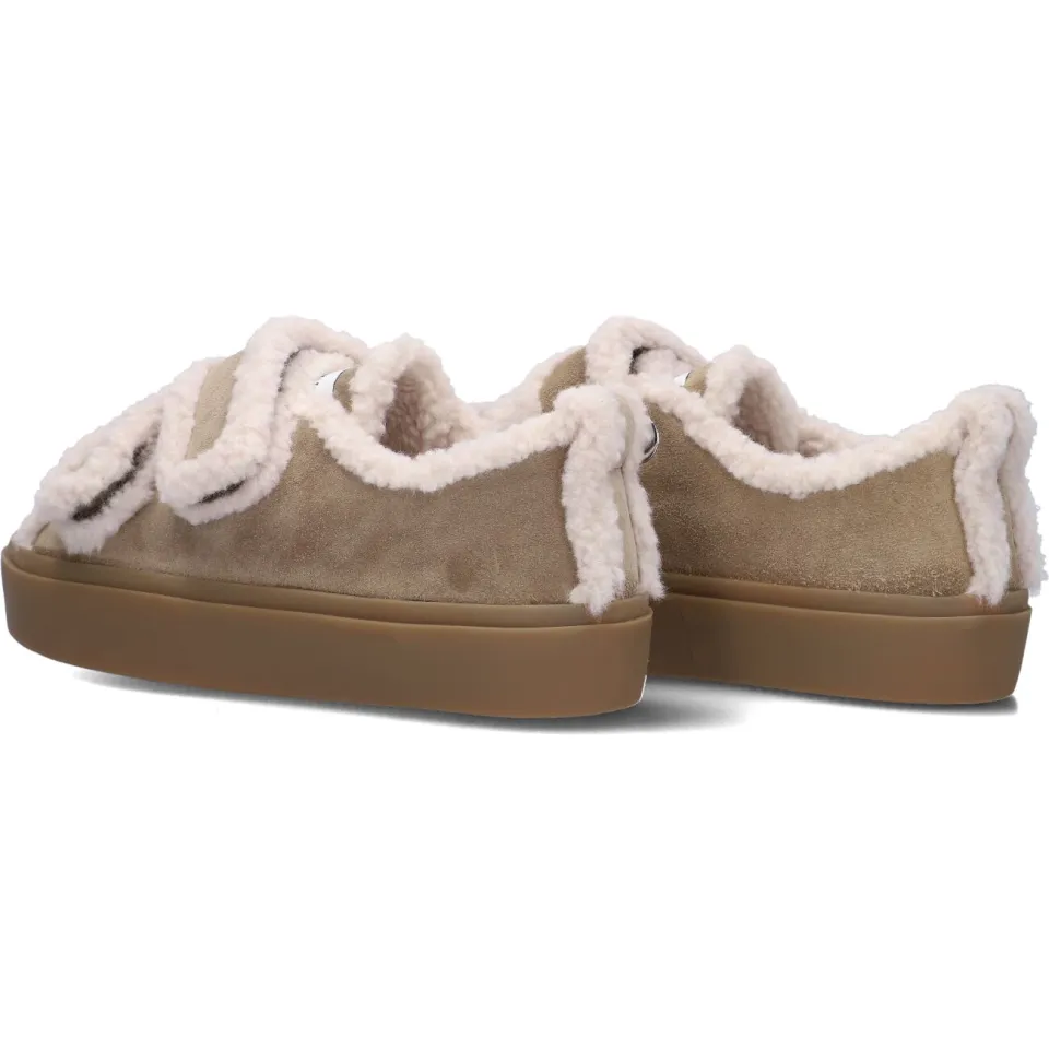 Inuikii Shearling Low VC sneakers zand, foto 5