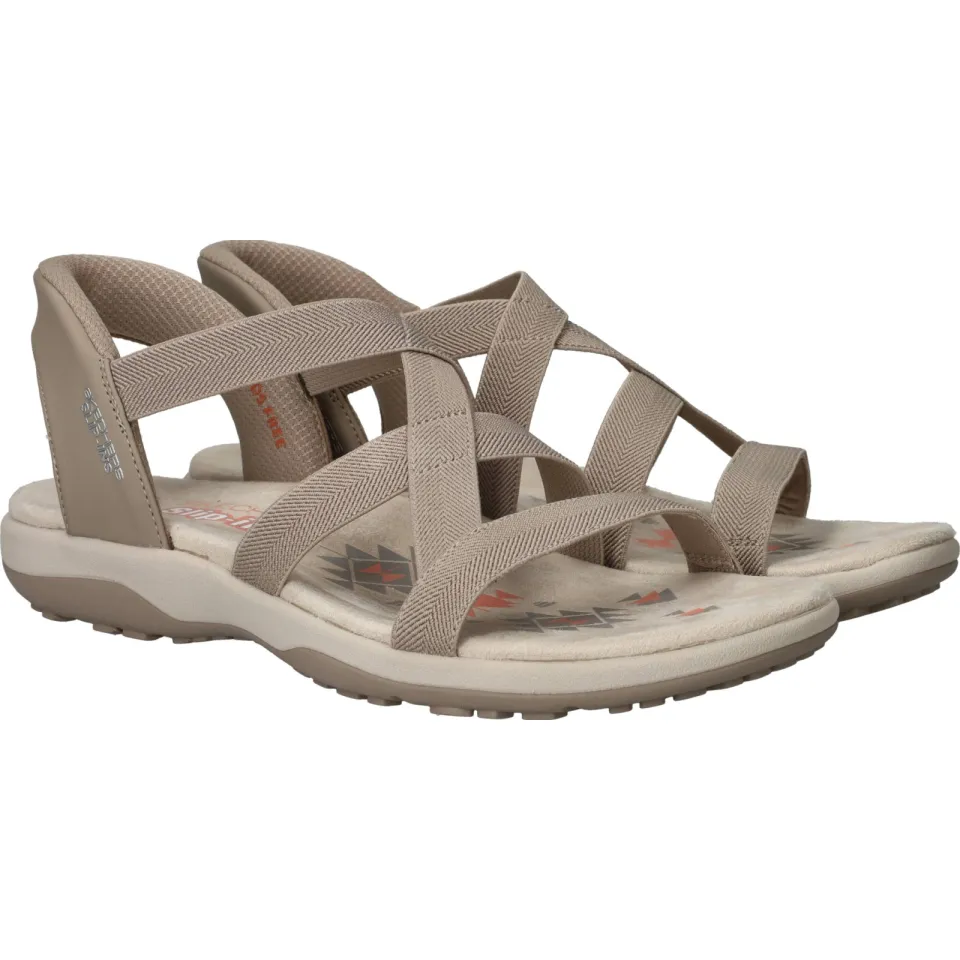 Skechers Slip-Ins Reggae Slim sandalen beige, foto 3