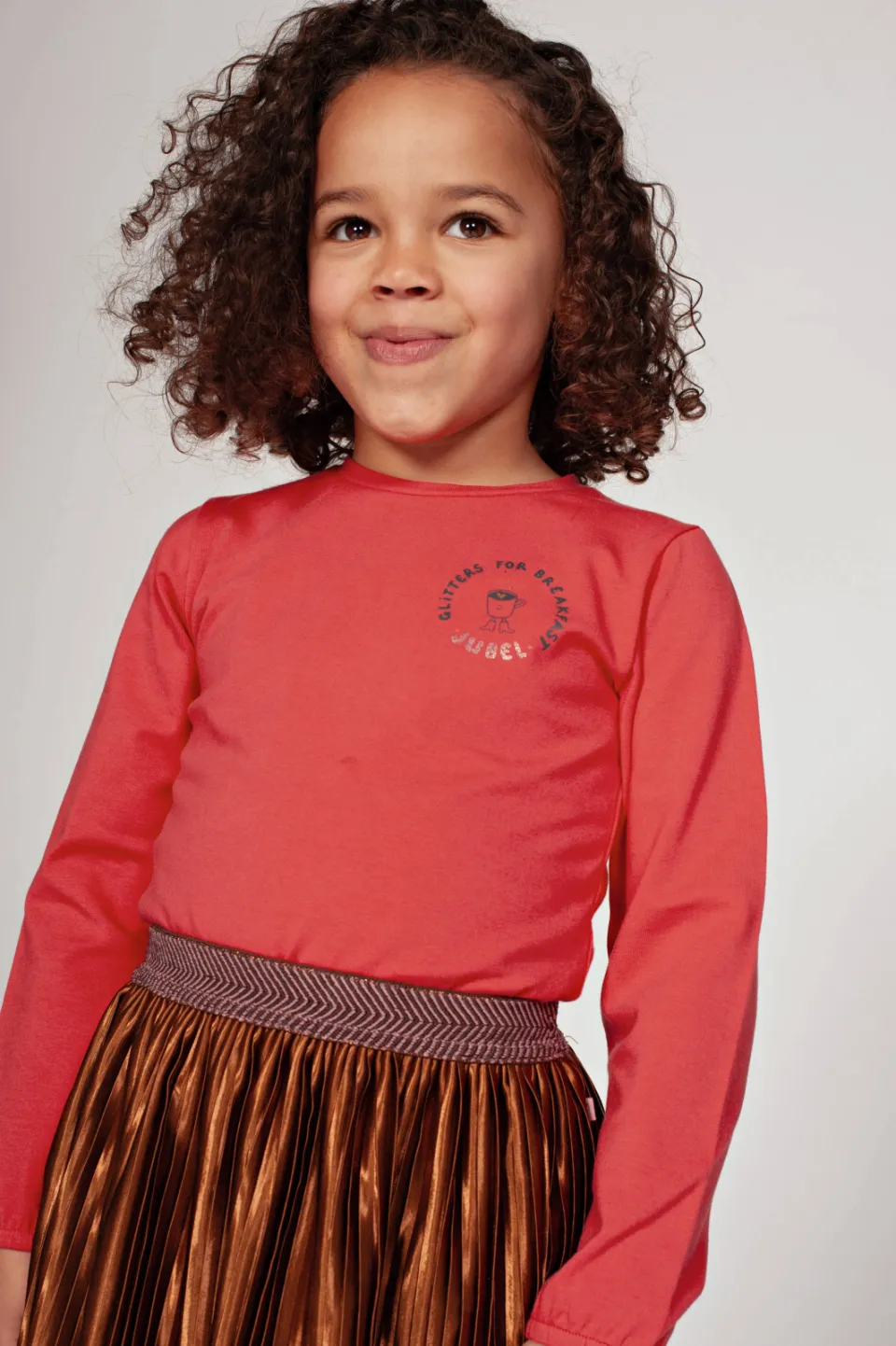 Jubel aansluitende longsleeve rood, foto 5