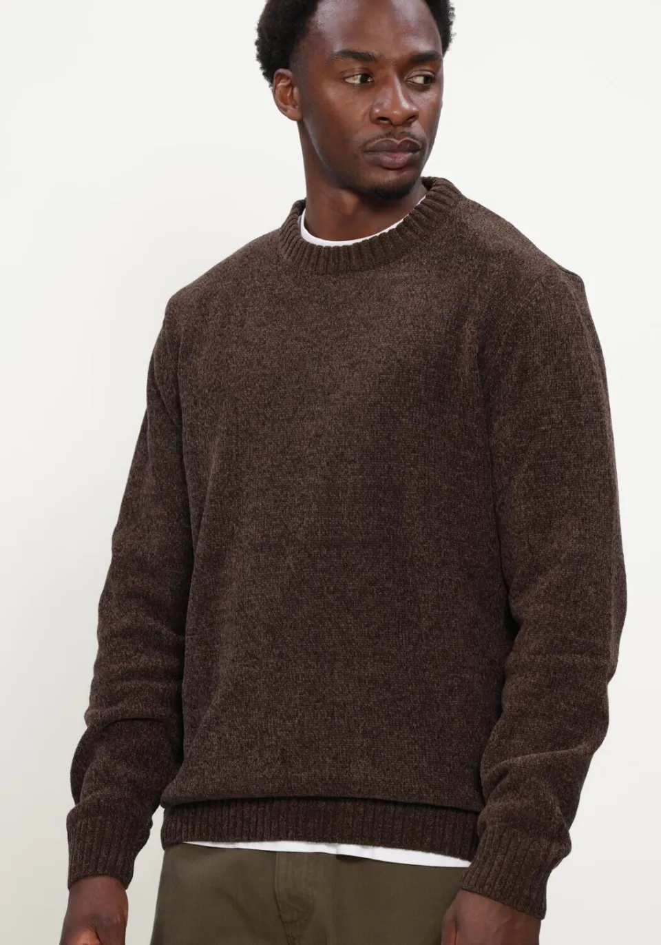 Anerkjendt Heren Truien & Vesten Aksune Chenille Knit - Bruin, foto 4