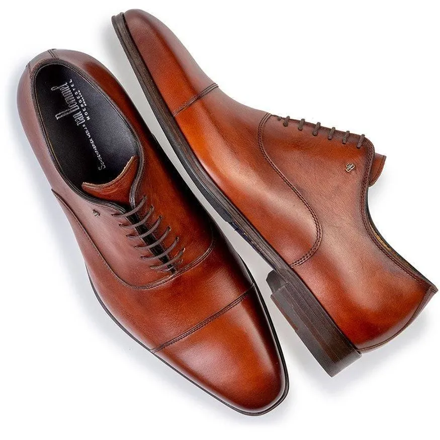 Floris Van Bommel Raffa 02.00 leren veterschoenen donker cognac, foto 4