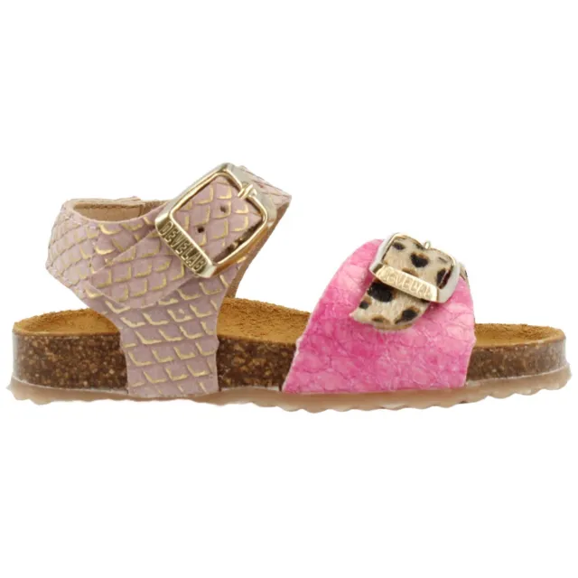 Develab sandalen fuchsia