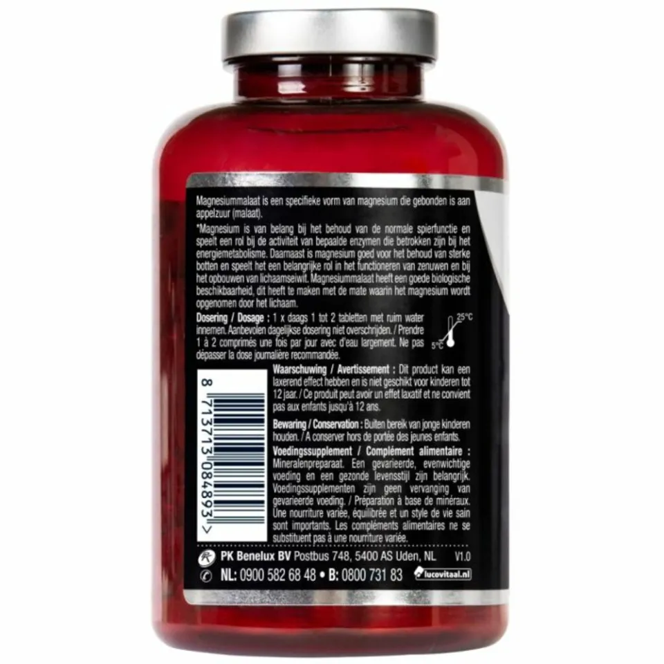 Lucovitaal magnesium malaat tabletten, foto 3