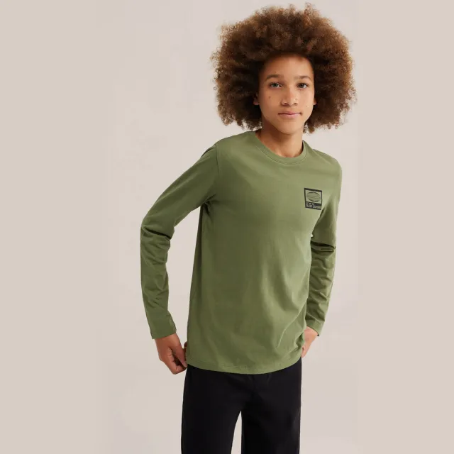 WE Fashion geruite pyjama olijfgroen zwart Olijfgroen/zwart