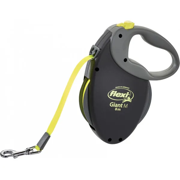 Flexi Giant Neon Tape rollijn neongeel