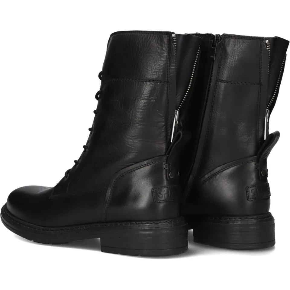 Shabbies Amsterdam Duck Lacey New veterlaars zwart, foto 4