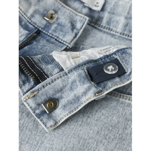 NAME IT NKFROSE denim mom short lichtblauw, foto 6