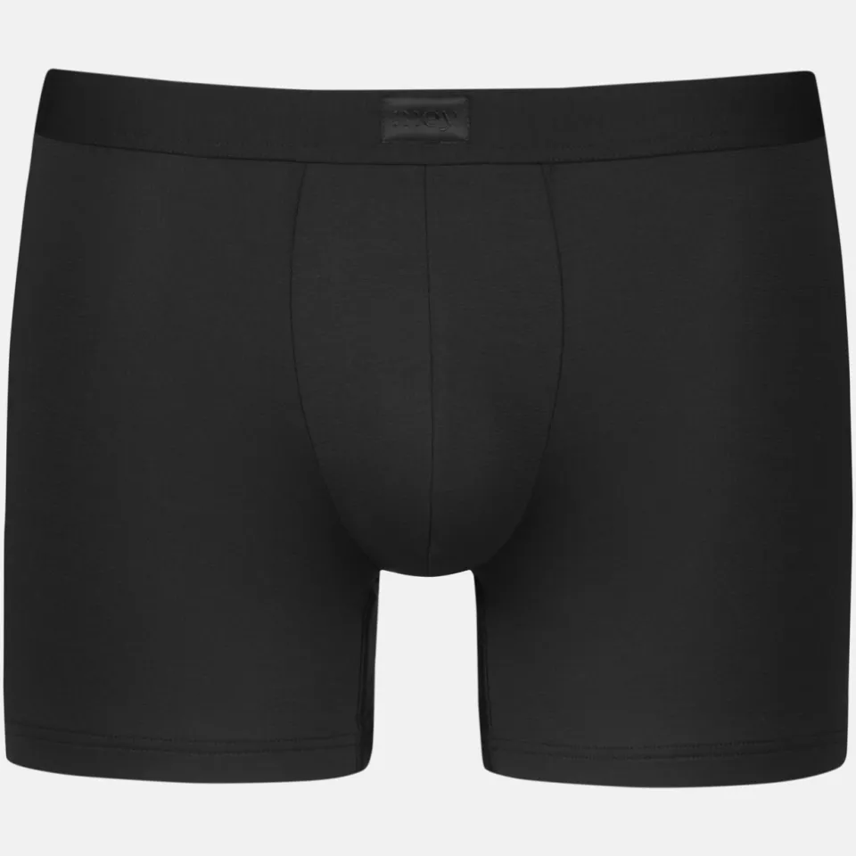 Mey Iconic Modal trunk shorty long boxershort zwart, foto 2