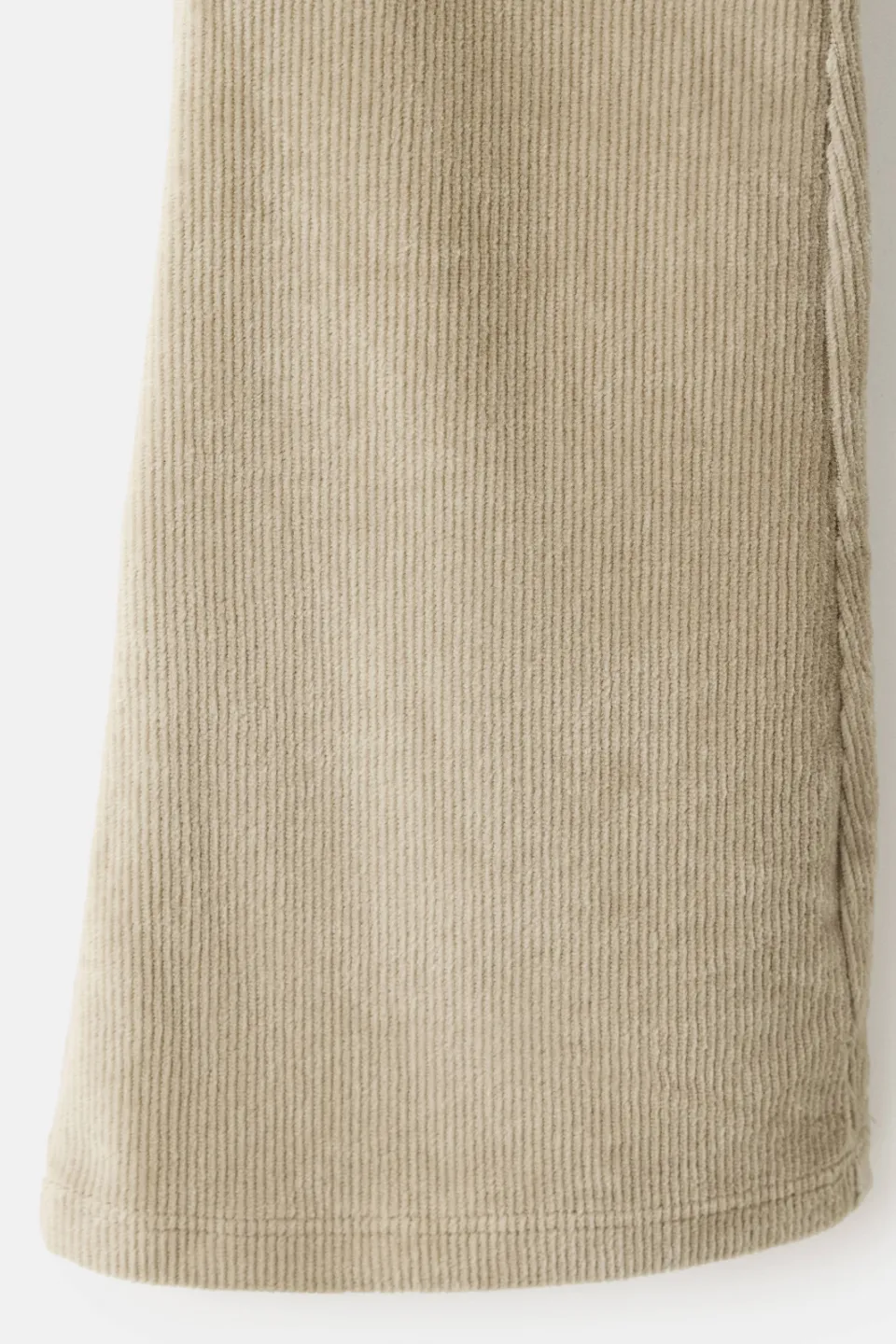 Mango Kids flared corduroy broek zand, foto 4