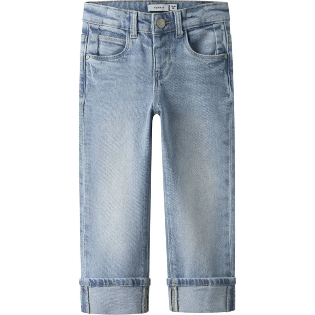 NAME IT MINI straight leg jeans light blue denim