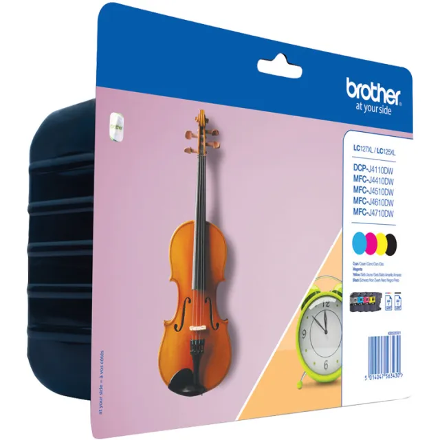 Brother LC-127XLVALBP inktcartridges 4 kleuren