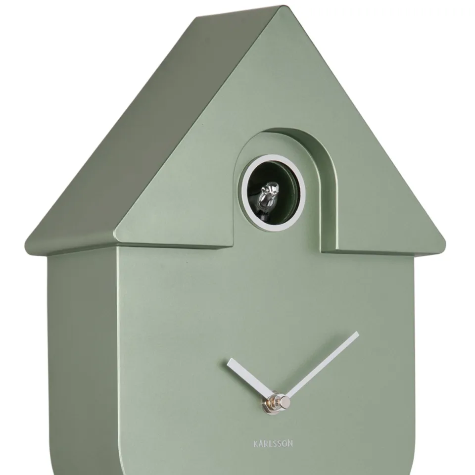 Karlsson Modern Cuckoo Metallic koekoeksklok jungle groen, foto 6