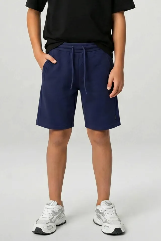 Cars Lowkey sweatshort marineblauw