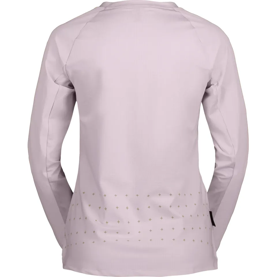 Scott Trail Vertic Pro fietsshirt lange mouwen roze/purper, foto 2