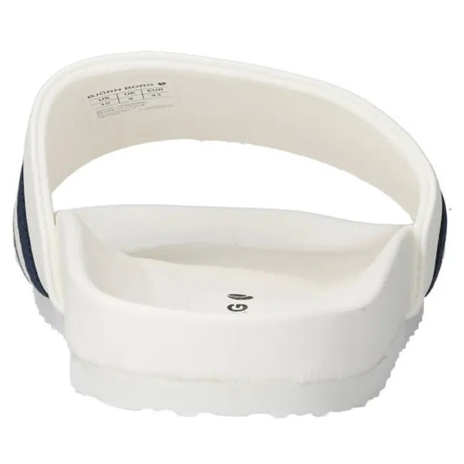 Björn Borg Heritage badslippers wit/zwart, foto 5