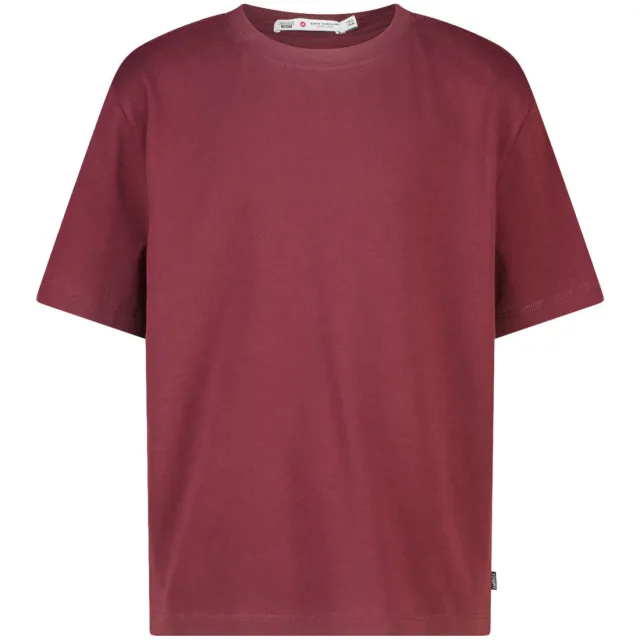 America Today T-shirt donkerrood