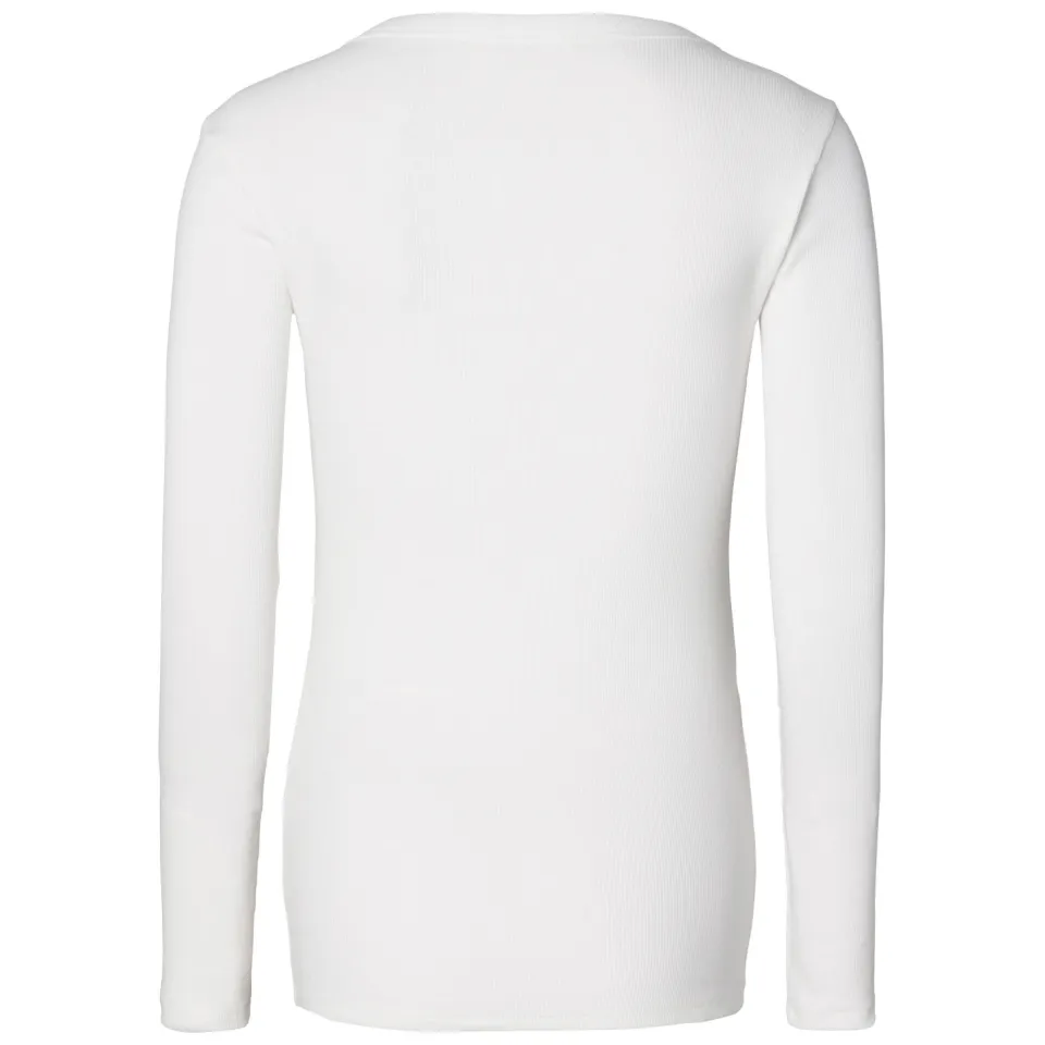 Noppies maternity longsleeve wit, foto 4
