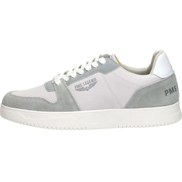 PME Legend Lassen lage sneakers lichtgrijs, foto 2