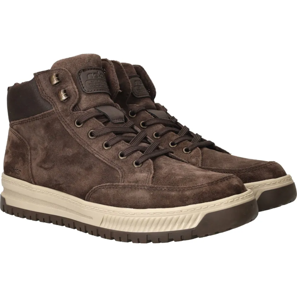 Rieker 299060 hoge sneaker bruin, foto 2