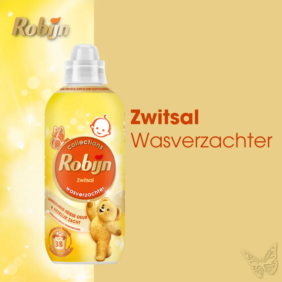 Robijn Zwitsal wasverzachter 765 ml, foto 3