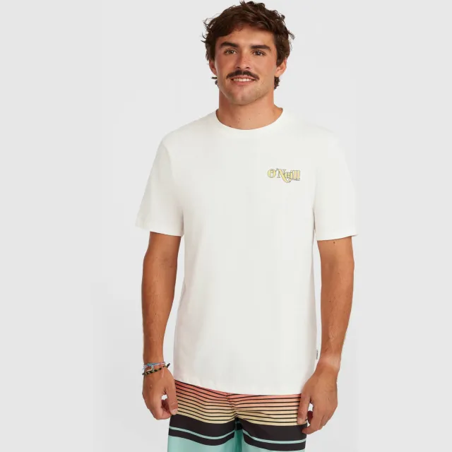 O'Neill Graphic Logo T-shirt wit