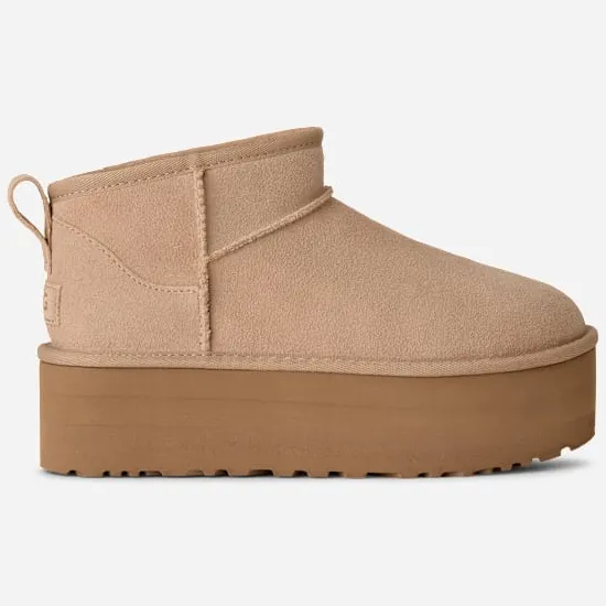 Ugg Classic Ultra Mini Platform laarzen beige, foto 4
