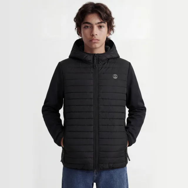 Jack & Jones Junior JJEMULTI gewatteerde tussenjas zwart, foto 3