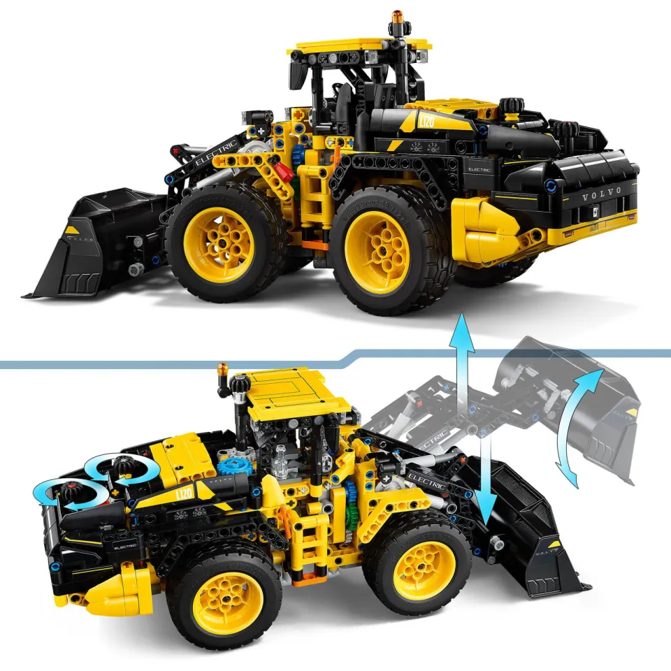 Lego Technic Volvo L120 Electric Wiellader Speelgoed 42209, foto 6