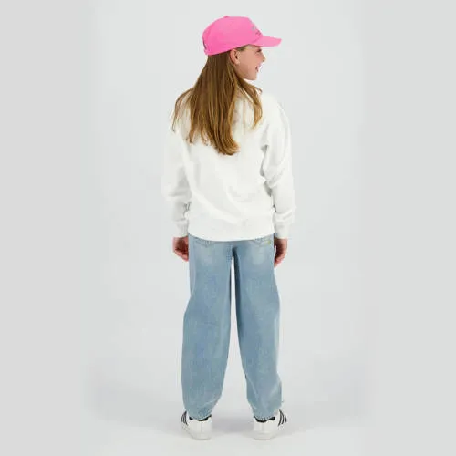 Vingino Cecilia barrel jeans lichtblauw light vintage, foto 6