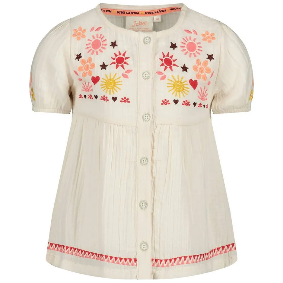 Jubel Salsa Sunset blouse ecru, foto 2