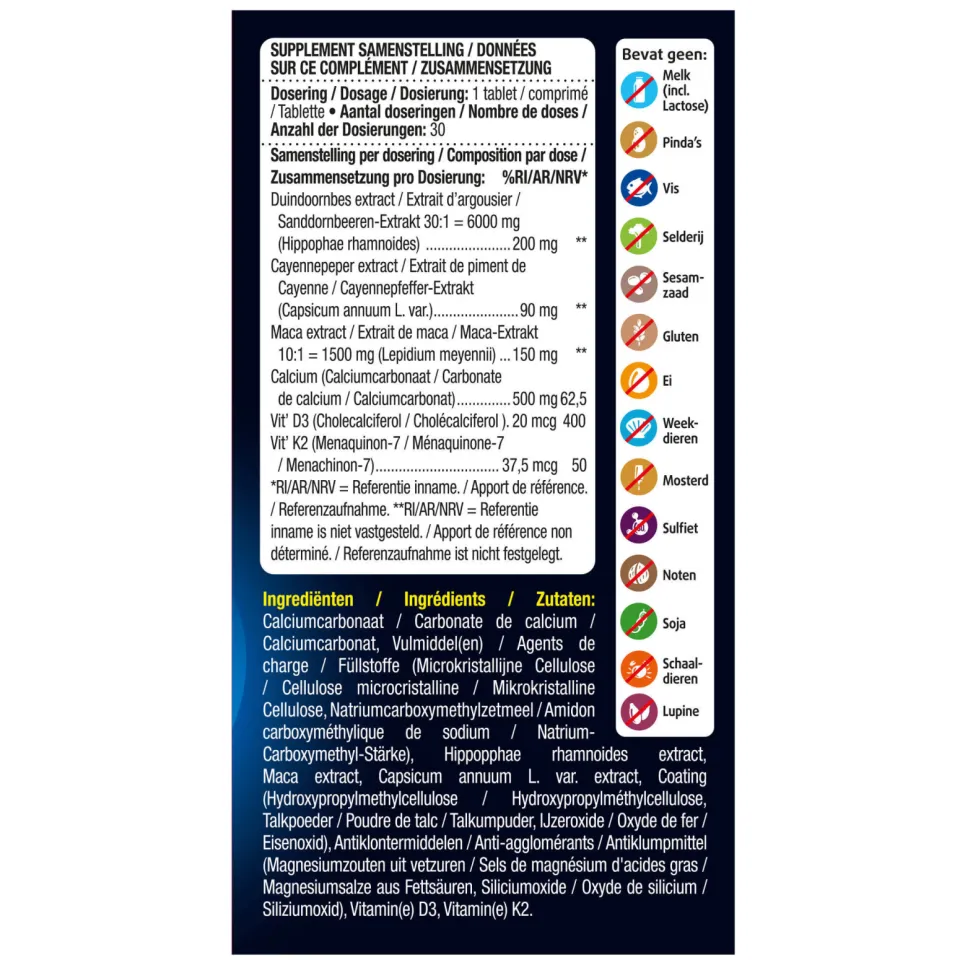 Lucovitaal Post Overgang Balans -30 tabletten, foto 3