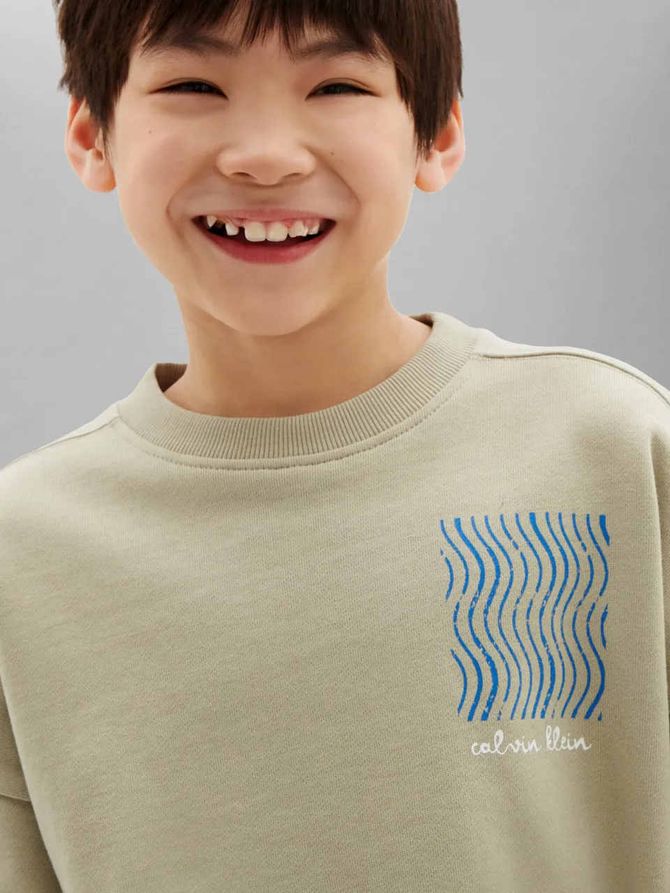 Calvin Klein sweater met print - beige, foto 5