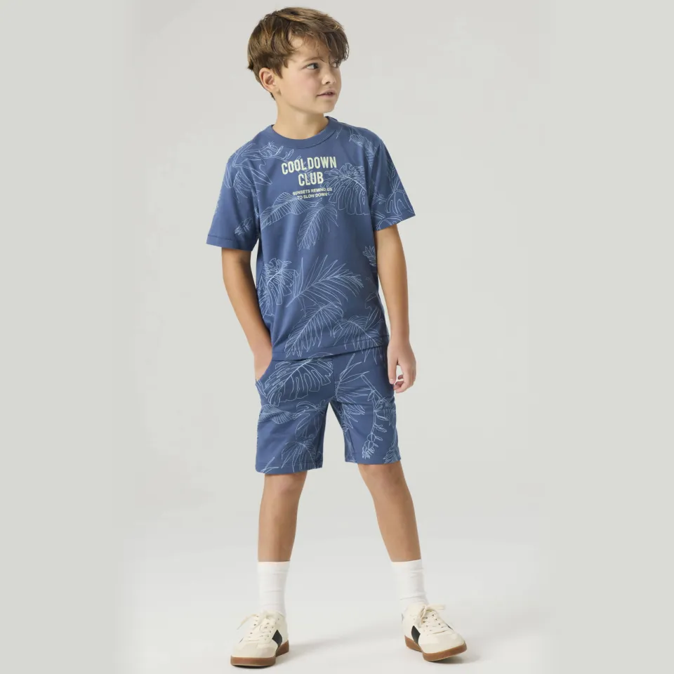 NAME IT NKMFERTO T-shirt blauw