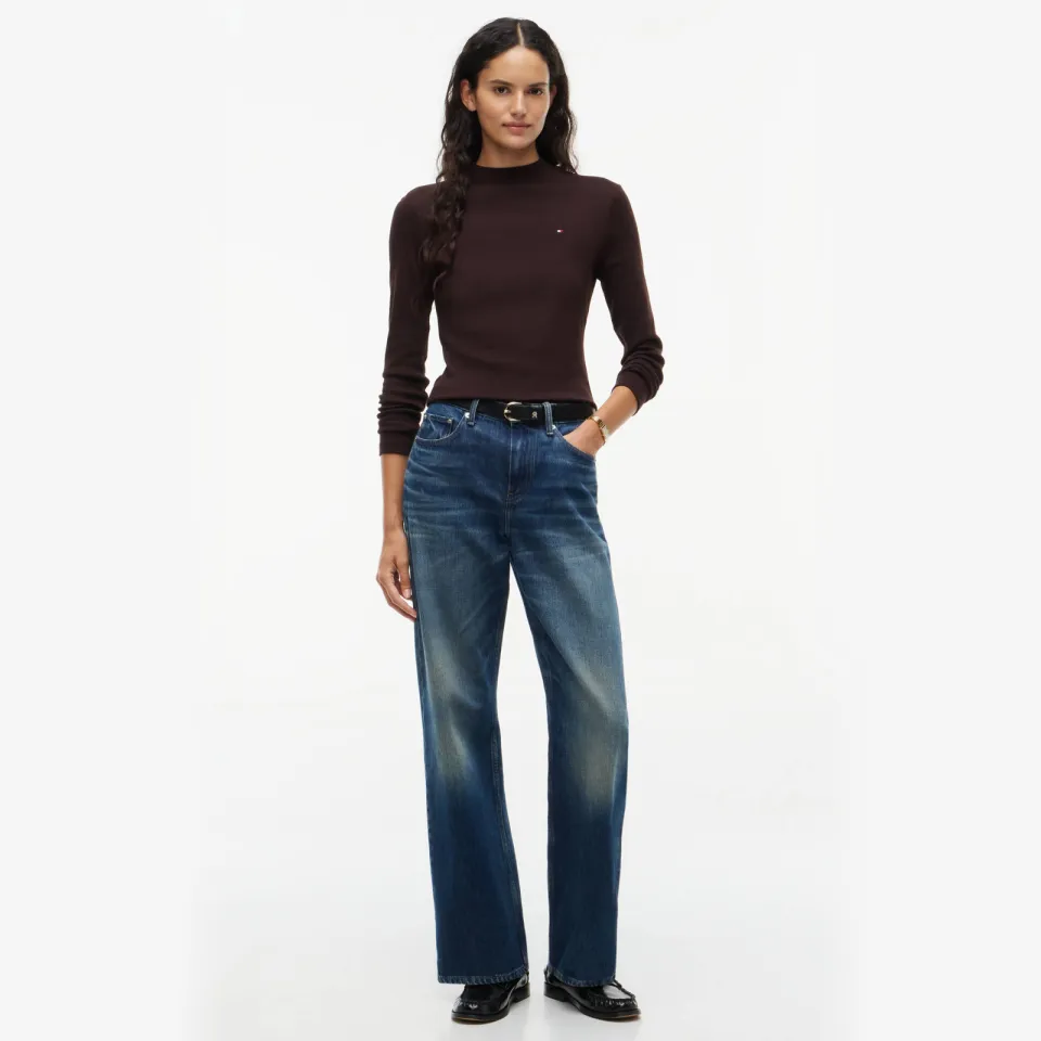 Tommy Hilfiger top - donkerbruin