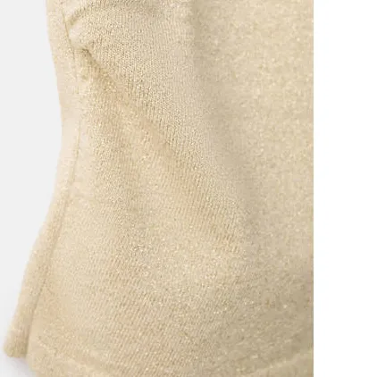 Mango TEEN gebreide overslagtop beige, foto 7