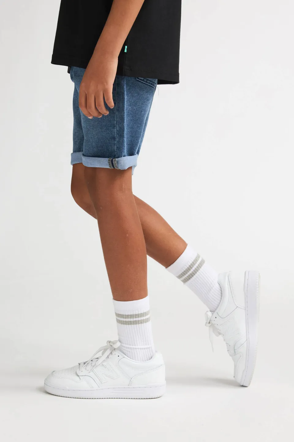 Petrol Industries denim slim short blauw, foto 5