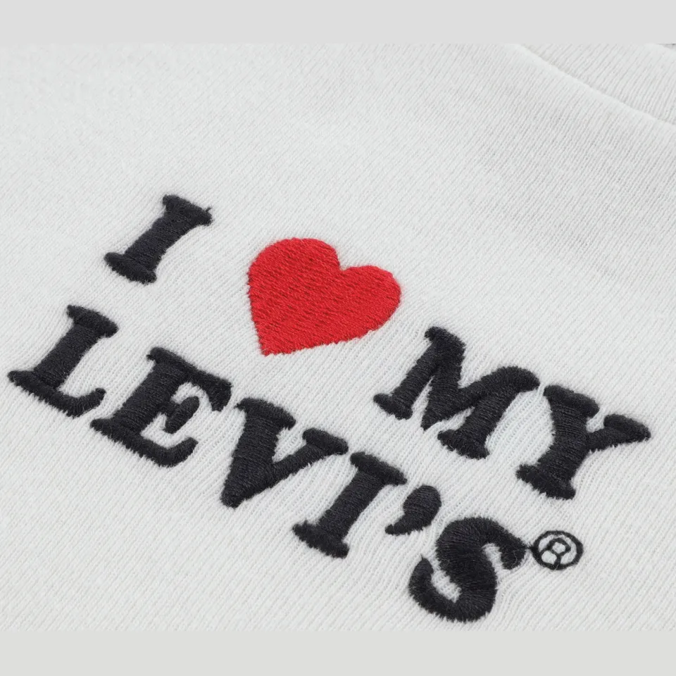 Levi's T-shirt wit met tekst, foto 7
