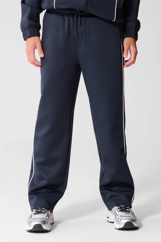 Shoeby relaxed fit sportbroek donkerblauw, foto 6
