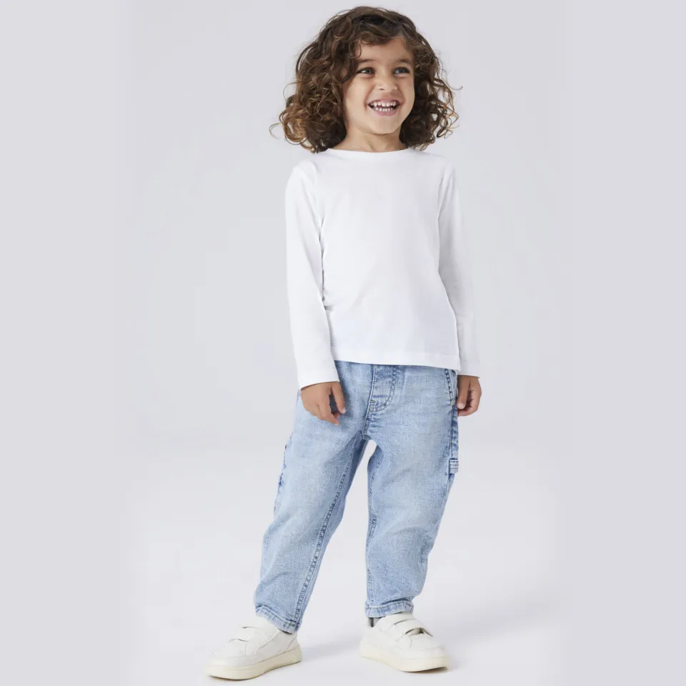 NAME IT MINI loose fit jeans Light Blue Denim