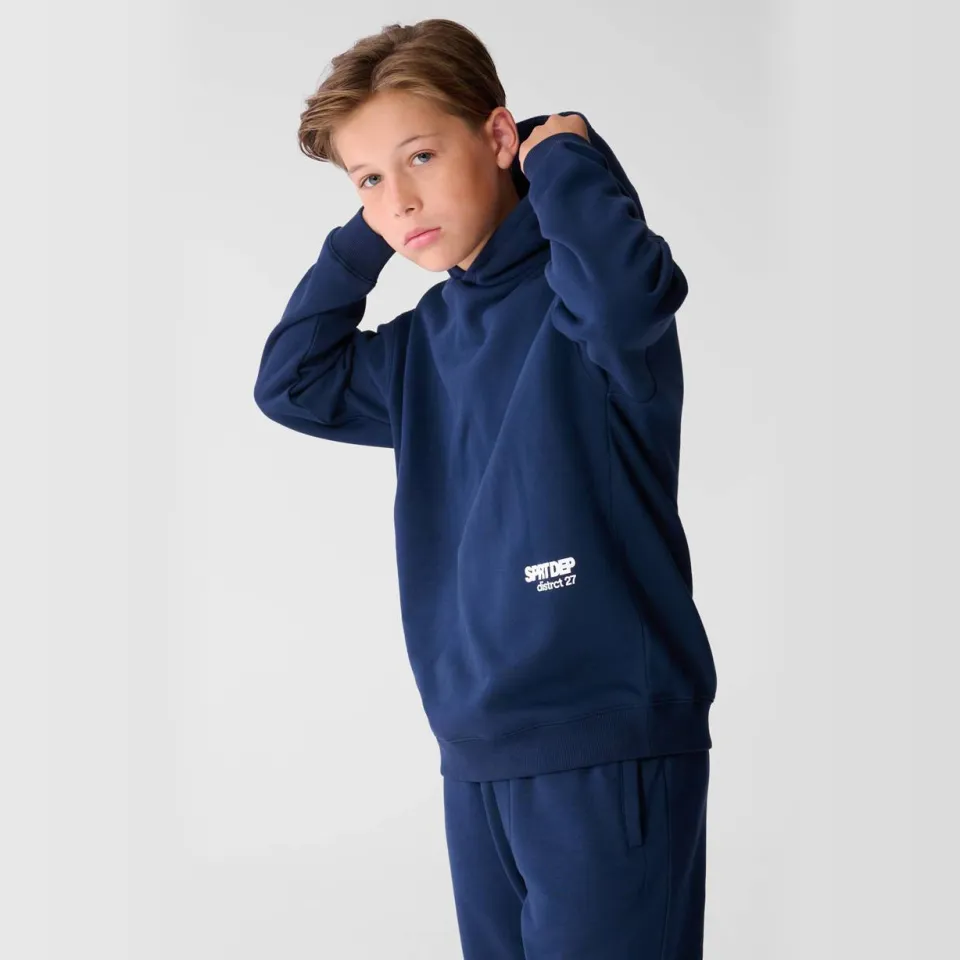 Shoeby oversized hoodie - donkerblauw, foto 3
