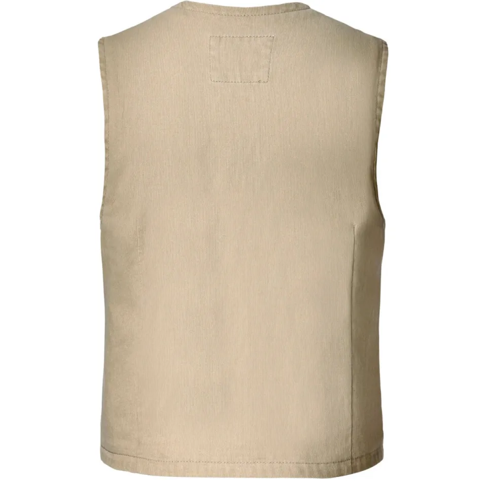 Jan Vanderstorm gilet Plus Size TORELL beige, foto 3
