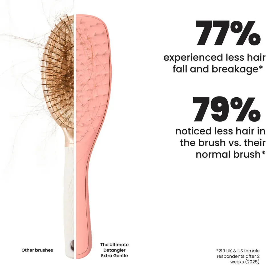 Tangle Teezer Ultimate Detangler Extra Gentle haarborstel Saffron, foto 4