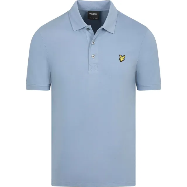 Lyle & Scott T-shirt Lyle & Scott Poloshirt Power Blauw Power Blue