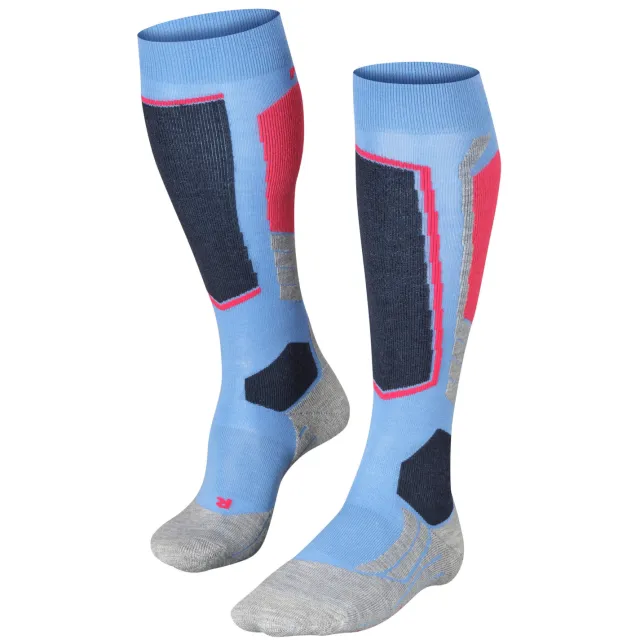 Falke SK2 skisokken blauw, foto 2