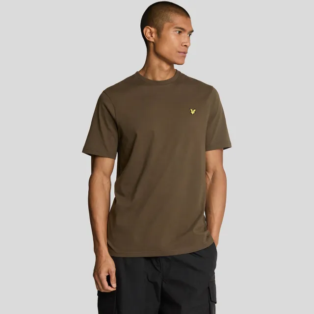 Lyle & Scott Regular fit T-shirt olive olijfgroen