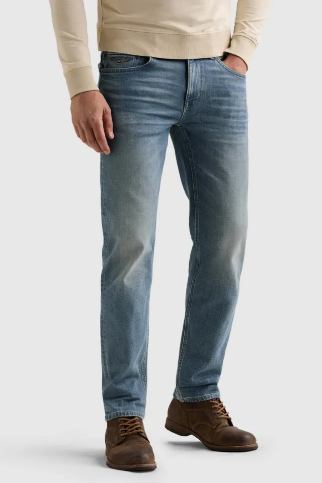 PME Legend WINGLOAD relaxed fit straight leg jeans - blauw DENIM FRESH BLUE
