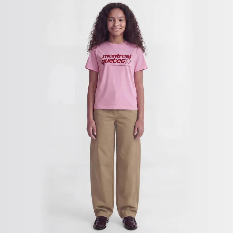JJXX GIRL T-shirt met tekst roze, foto 5