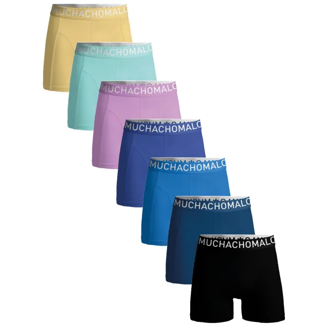 Muchachomalo Heren 7-pack Hello Sunshine veelkleurig