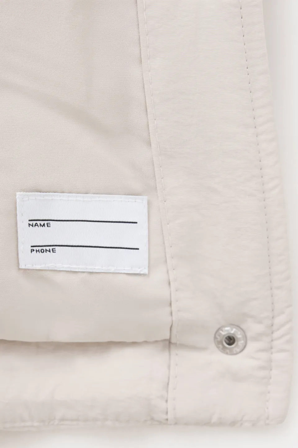 Mango gewatteerde tussenjas lichtbeige, foto 4
