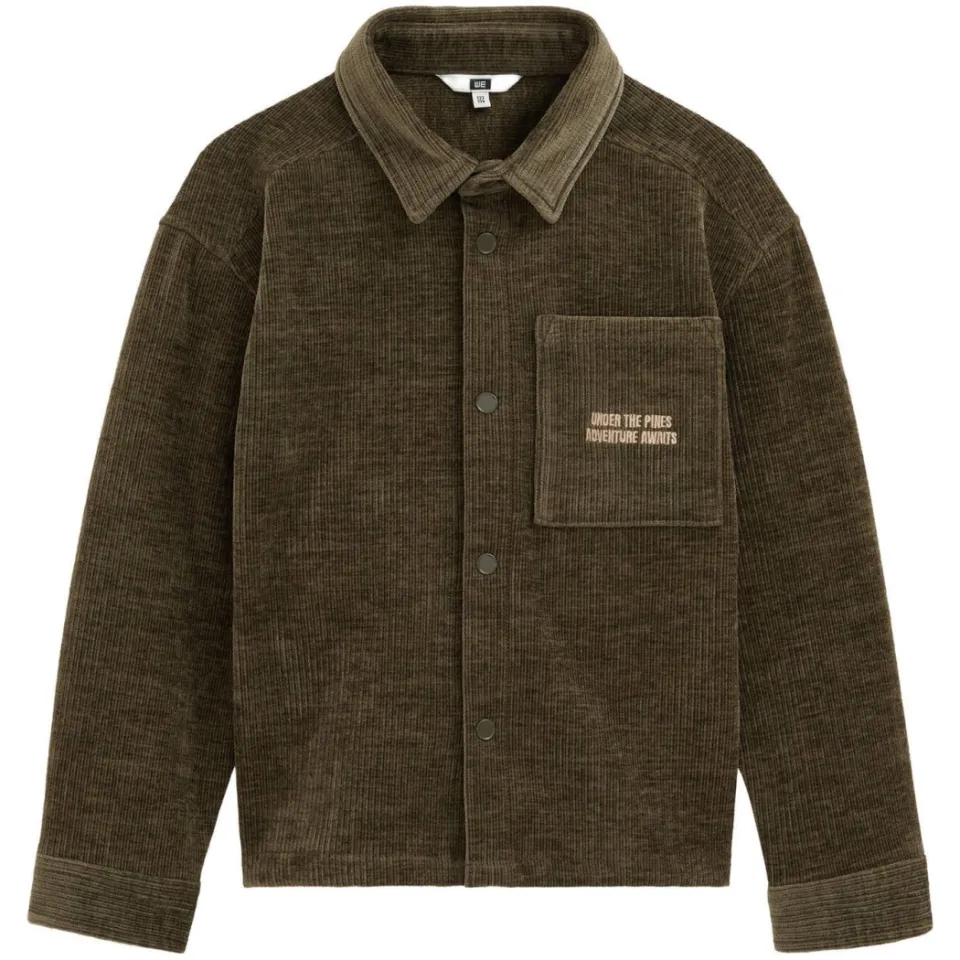 WE Fashion relaxed fit overshirt - groen, foto 2